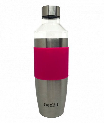 Stylish pink sleeve for Bottle 750ml