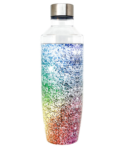 La Bouteille Isotherme made in France 750ml Rainbow Glitter 