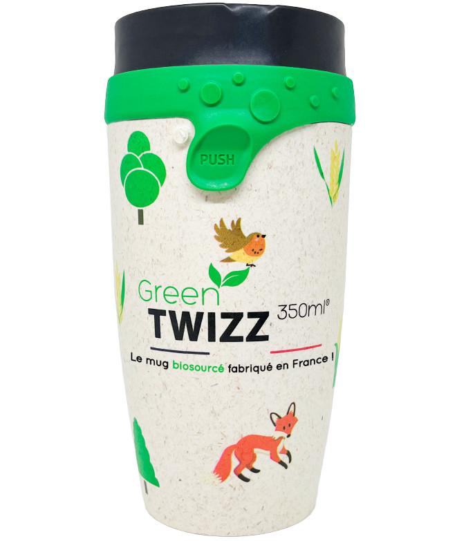 Green TWIZZ 350ml made in France et biosourcé !